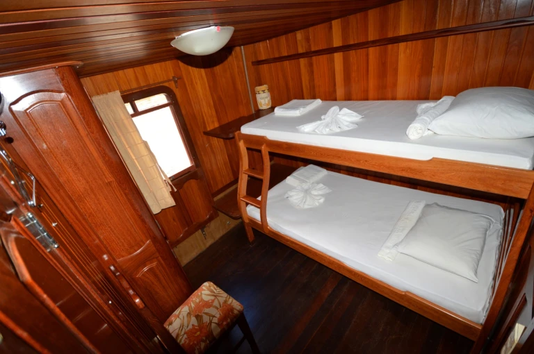 Ms dorinha zweibettkabine oberdeckms iracema kabine