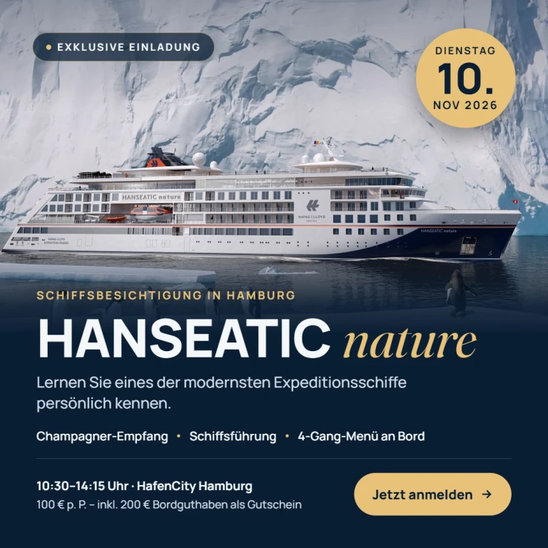 Hanseatic nature schiffsbesichtigung