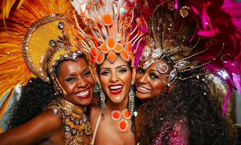 Samba taenzerin brasilien