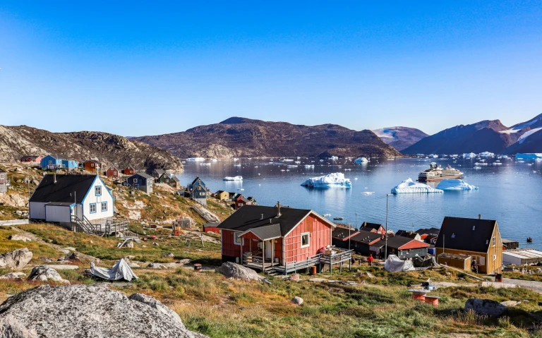 Das groenland der grossen entdeckerinuitdorf groenland henry pall wulff scaled