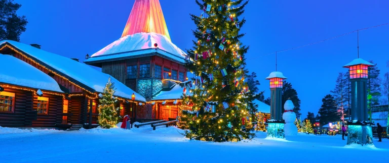 Musikalische silvesterreise im bottnischen meerbusenfinnland rovaniemi weihnachtsmannhaus shutterstock 1563415822 scaled aspect ratio 1500 630 scaled