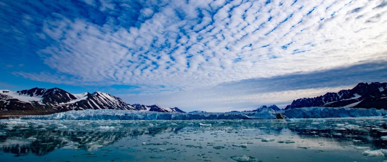 Nord spitzbergen sommersonnenwende auf der suche nach dem eisbaeren packeisspitzbergen arktische landschaften aspect ratio 1500 630 3