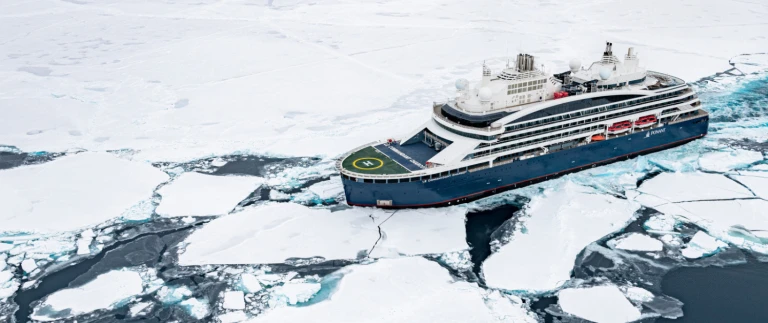 Ozean kreuzfahrt bergen helsinki le commandant charcotvue aerienne cdt charcot(c)studioponant olivier blaud 41 1 r 1 1696847364