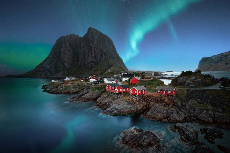 Polarlichter vom nordkap bis zu den lofotenlofoten 4827611 1920