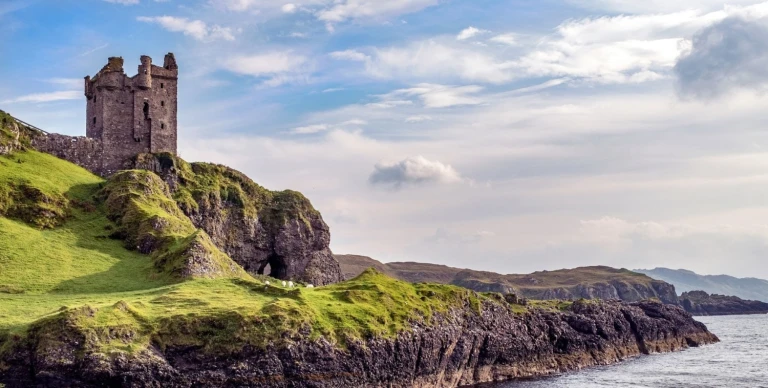 Schottische inseln historische pfade wildnis mit scenic eclipseschottland 2