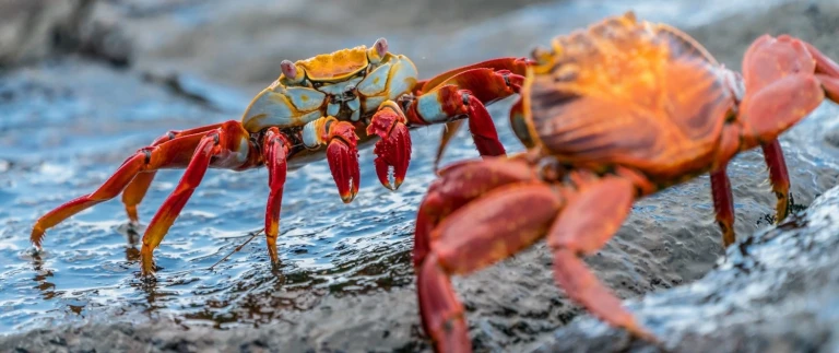 Silvester expedition galapagos inselnrod long sally lightfoot krabben galapagos inseln aspect ratio 1500 630 1