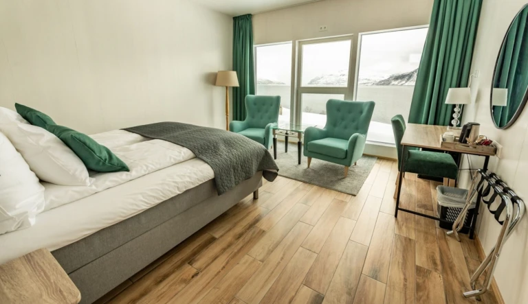 Arctic panorama lodgearctic panorama lodge zimmer2 aspect ratio 447 258