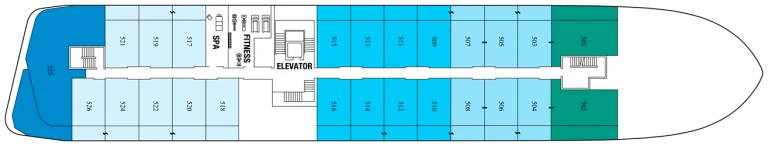 Deck 5 celebrity flora