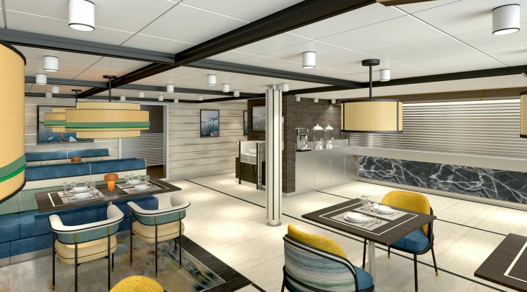 Douglas mawson  restaurant deck 8