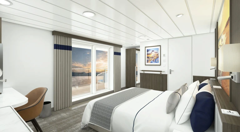 Douglas mawson balcony stateroom superior render, douglas mawson (1)