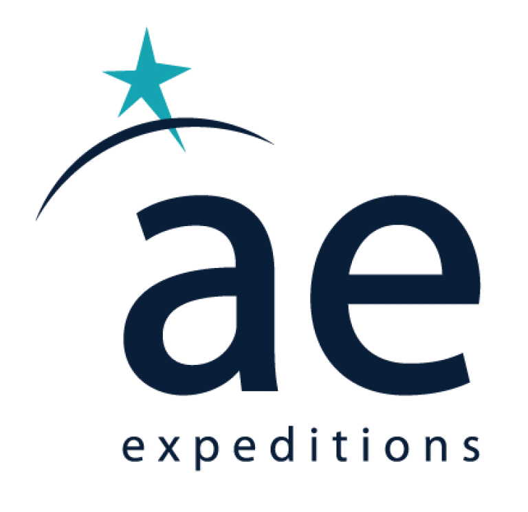 Aurora Expeditions Logo in blau