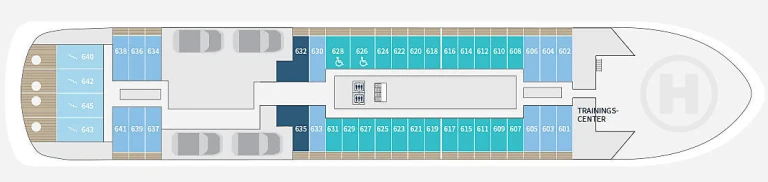 Le commandant charcotle commandant charcot deck 6