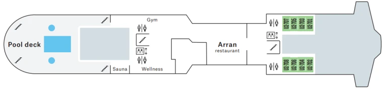 Ms finnmarken deck 7
