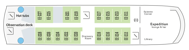 Ms santa cruz iisanta cruz ii expedition deck 3