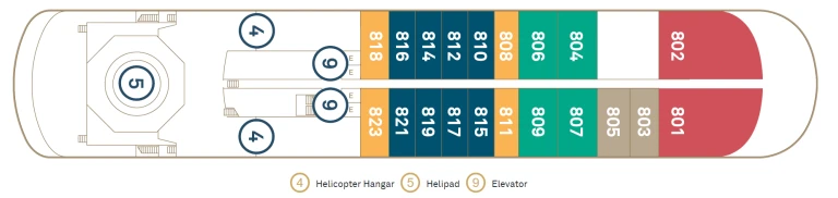 Scenic eclipse 2scenic eclipse deck 8