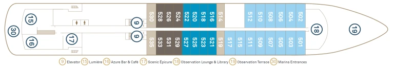Scenic eclipsescenic eclipse deck 5