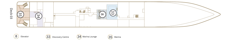 Scenic Ikon | Deckplan Deck 03