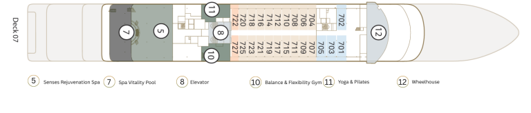 Scenic Ikon | Deckplan Deck 07