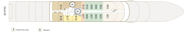 Scenic Ikon | Deckplan Deck 09