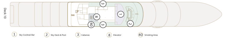 Scenic Ikon | Deckplan Deck 10