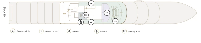 Scenic Ikon | Deckplan Deck 10