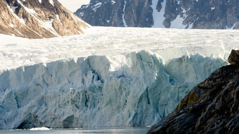 Monaco gletscher spitzbergen