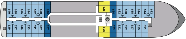 Ocean albatros deck 6