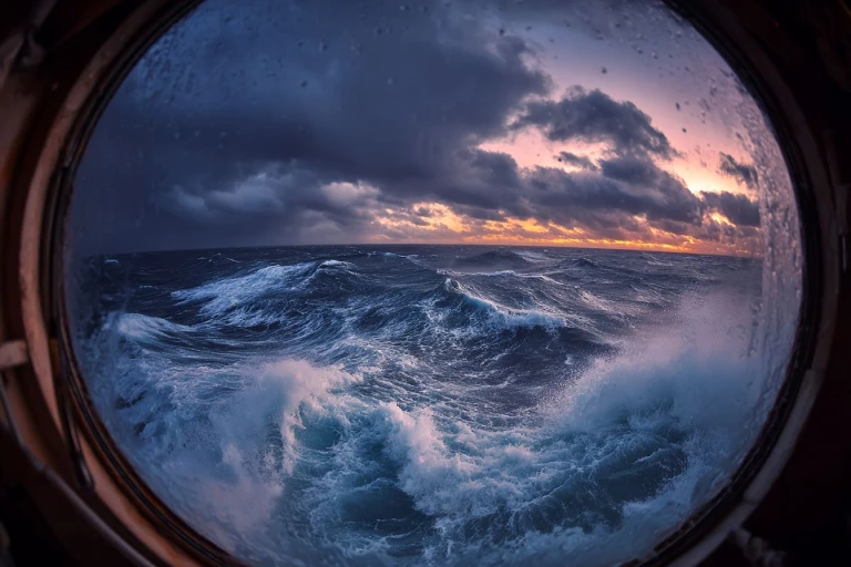 Drake passage durch bullauge wellen 1 1750776896