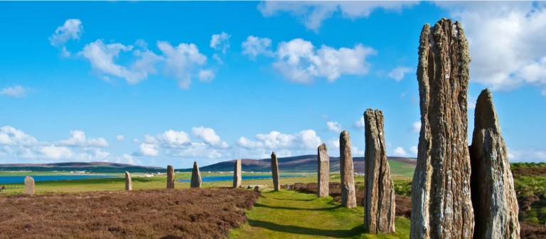 Ring von brodgar orkney inseln
