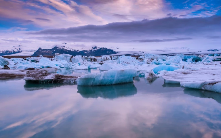 Joekulsarlon lagune
