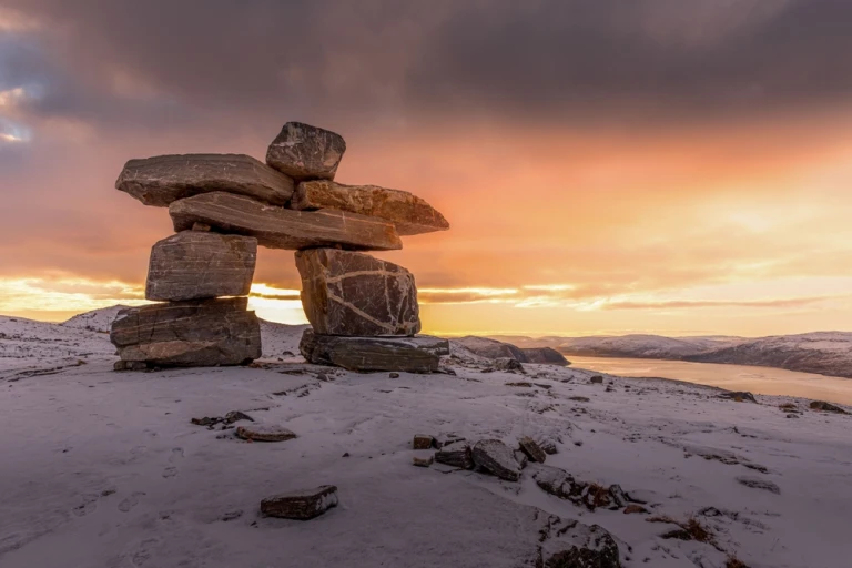 Kanada nordwestpassage inuksuk