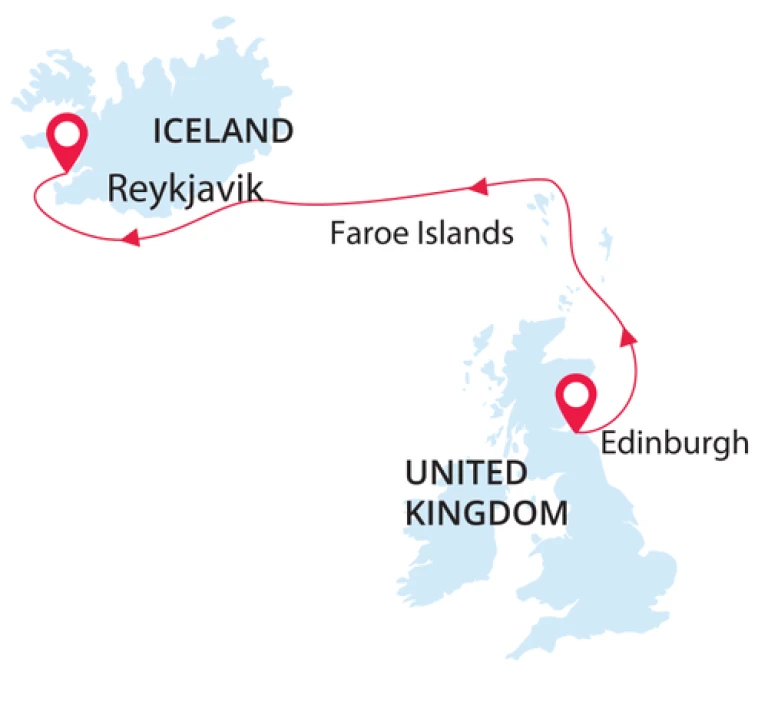 Britische & faroer inseln