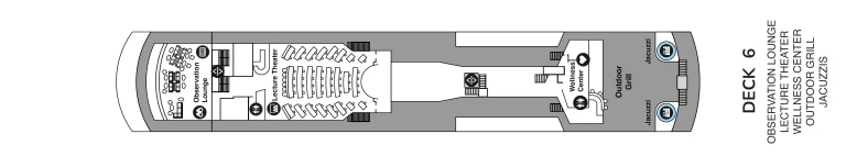 MS Discoverer Deckplan Deck 6