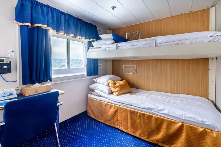 Kabine Classic Twin auf dem Expeditionsschiff Ocean Nova