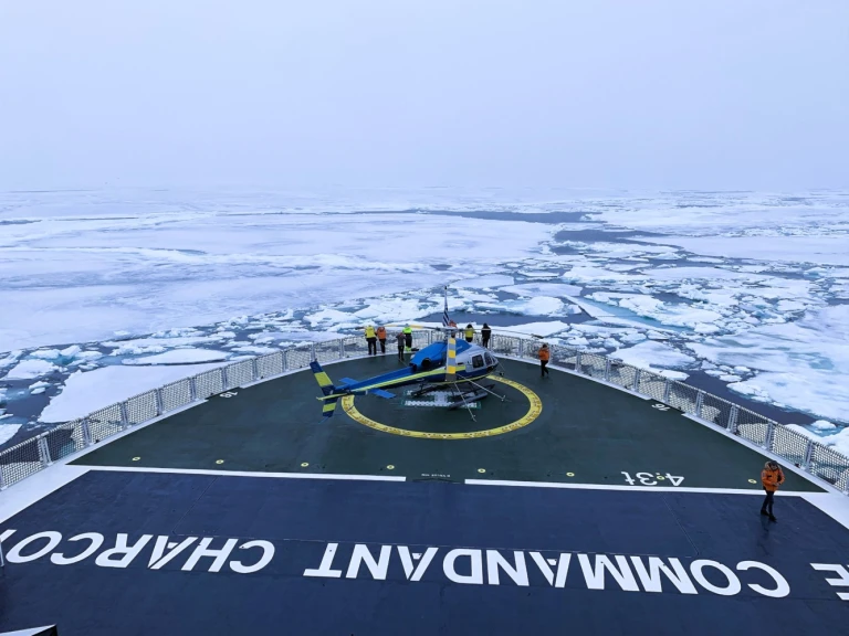 Le commandant charcot bug im packeis kopie