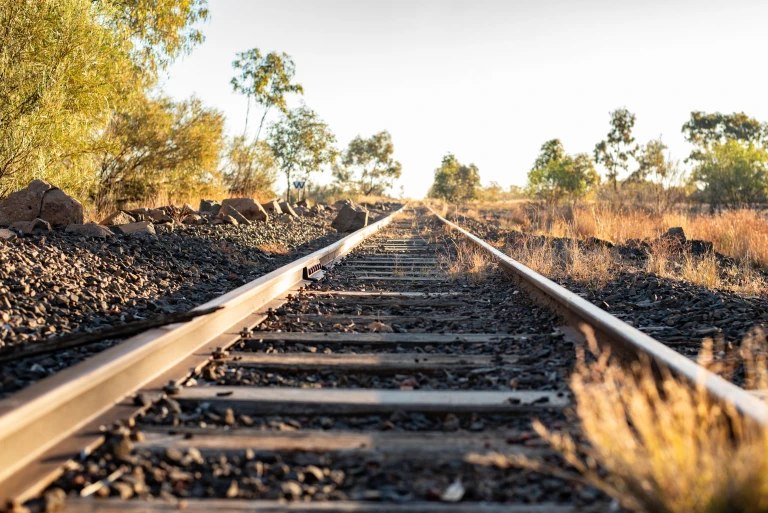 Eisenbahn durch das australische Outback